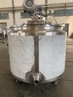 SS 50mm Insulation 3000L Yogurt Fermentation Tank for dairy products and juice