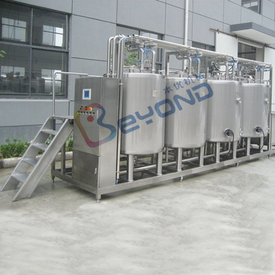 Automatic CIP Cleaning System Industrial Dairy Equipment
