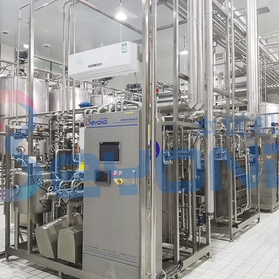 SUS304 / SUS316 Pasteurized Milk Processing Line Plastic Bag Package