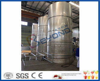 1000L / H Soya Milk / Yogurt Processing Plant , Skid Mounted Flavored Milk / Juice Production Line