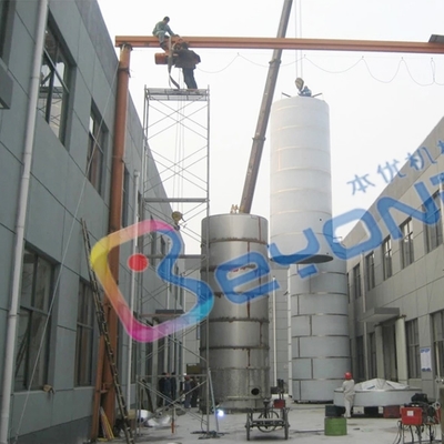 Cooling Stainless Steel Tanks Milk Silo Storage Tank Outdoor