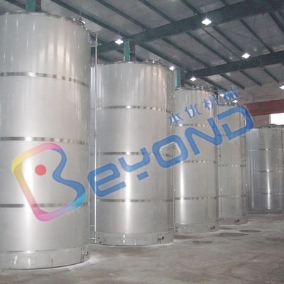 Cooling Stainless Steel Tanks Milk Silo Storage Tank Outdoor