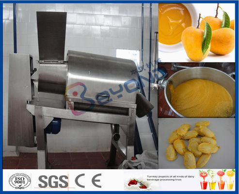 Fábrica de tratamento de aço inoxidável da manga com o Pulper dobro 5T da fase pela hora