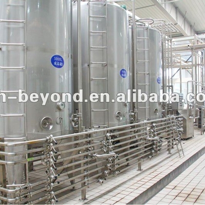 45000L  Food Grade Fermentation  Stainless Steel Tanks With Thermometer